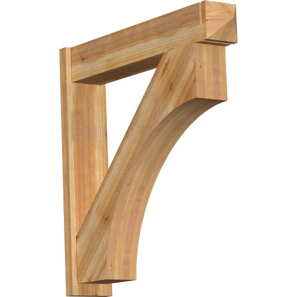 Ekena Millwork Westlake Arts & Crafts Rough Sawn Outlooker, Western Red Cedar, 8"W x 42"D x 42"H OUT08X42X42WTL03RWR - main